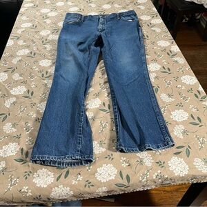 Wrangler Jeans Mens 36x30 Cowboy Cut Denim Regular Fit 90s 80s Western USA